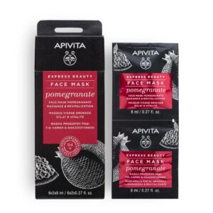 APIVITA 紅石榴亮白活膚面膜 8ml x 12包