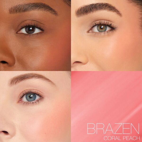 NARS Afterglow 悅光透亮胭脂液 BRAZEN 珊瑚蜜桃色 7ml - Image 2