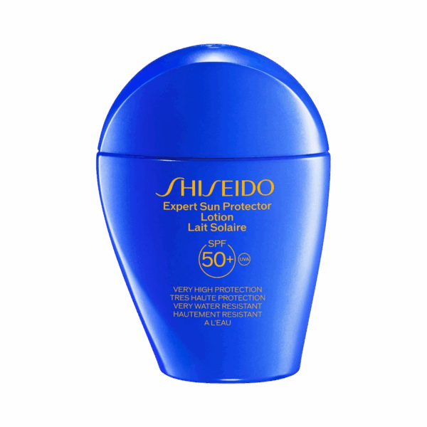 Shiseido 全天候感肌抗禦防曬乳液 藍胖子防曬 SPF50+ PA++++ 50ml