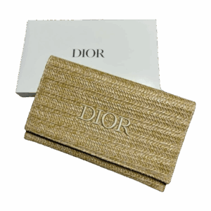 Dior 夏日編織化妝包