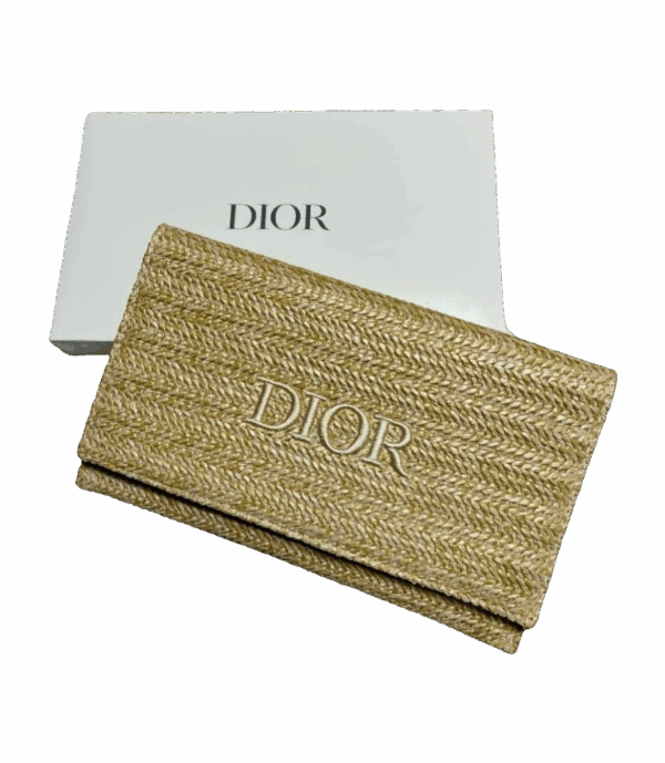 Dior 夏日編織化妝包