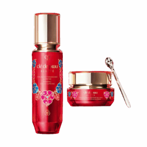 [無盒] Clé de Peau 紅色高效套裝 (高效緊緻精華 40ml、高效煥活眼霜 15ml)