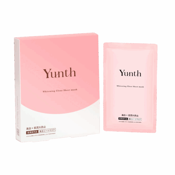 Yunth 維C美白面膜 21ml x 6片
