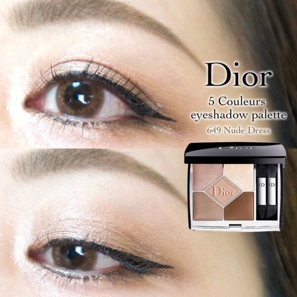 Dior 高級訂製五色眼影 #649 Nude Dress - Image 2