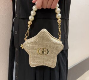 Dior 2025年聖誕星星袋配珍珠鏈