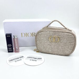 Dior Beauty 聖誕化妝袋連唇膏套裝 (#007 Raspberry)