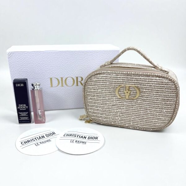 Dior Beauty 聖誕化妝袋連唇膏套裝 (#007 Raspberry)