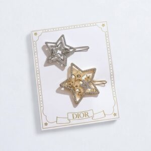 Dior 2025年聖誕星星髮夾 (一套兩隻)
