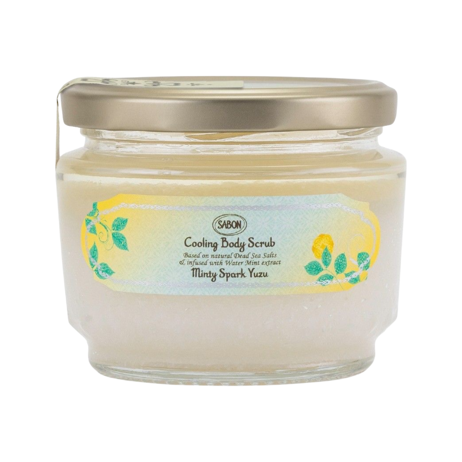 Sabon 冰感柚子死海鹽淨化修護身體磨砂 320g