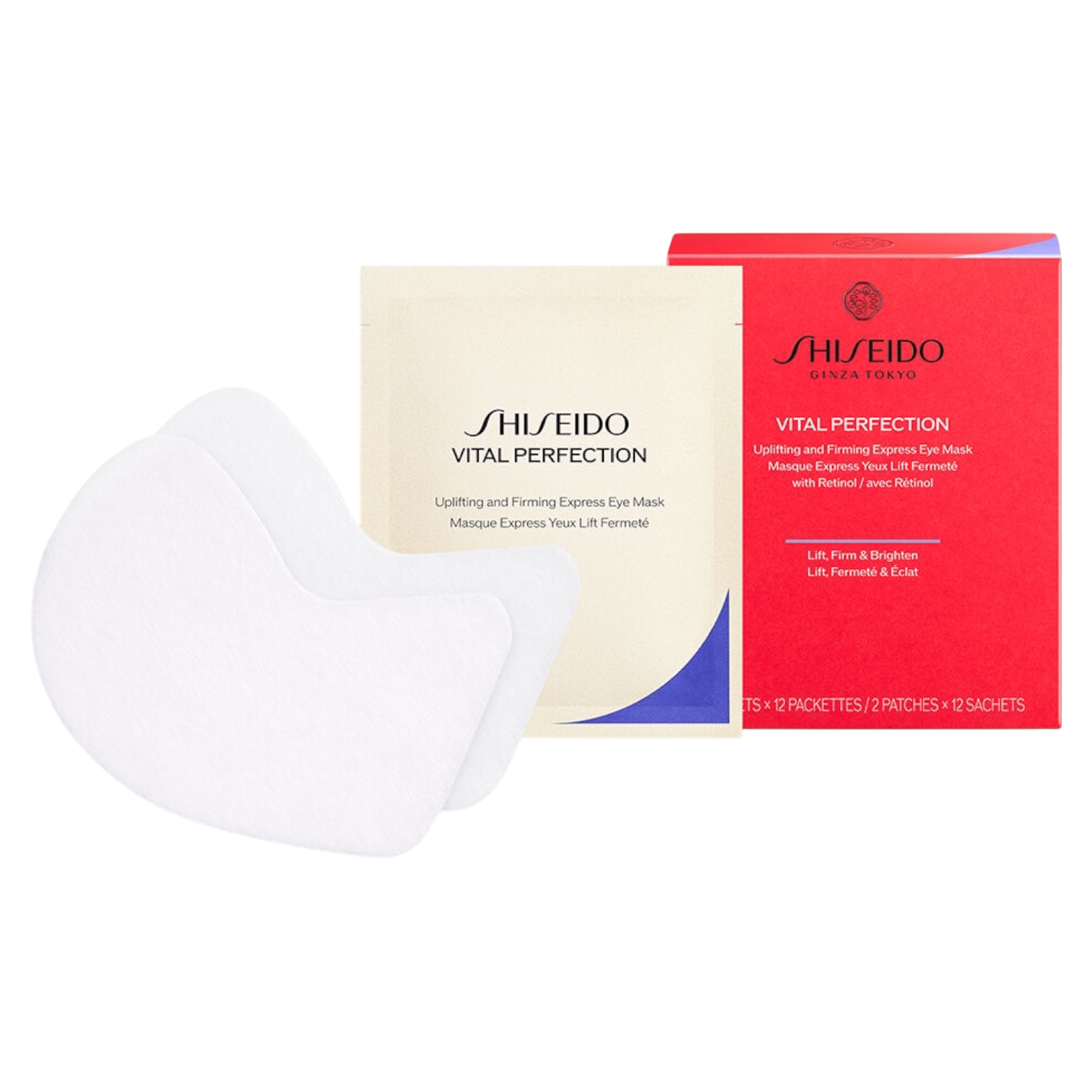 Shiseido VITAL PERFECTION 賦活瞬效提拉眼膜12對