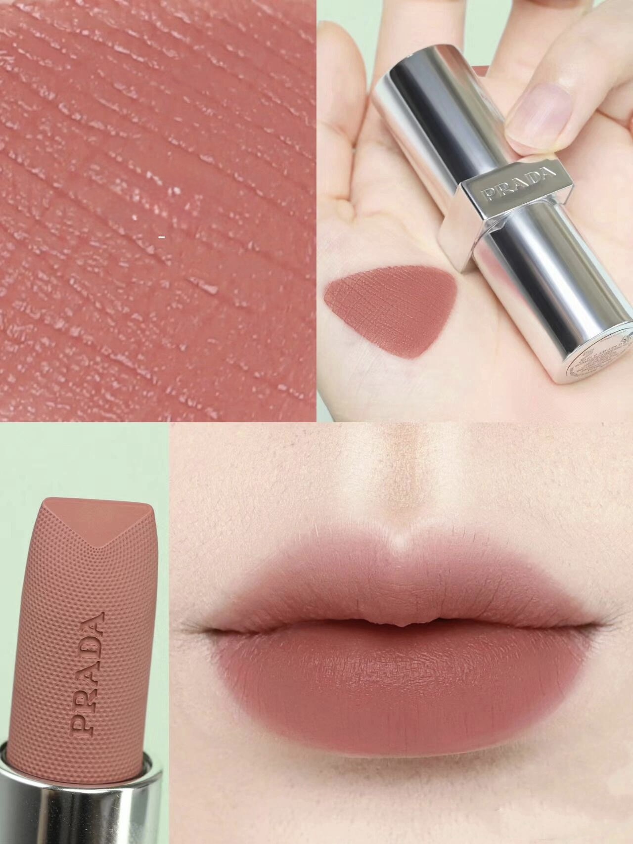 Prada Monochrome Soft Matte 唇膏 #B101 TIEPOLO - Image 2