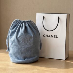 Chanel Beauty 牛仔水桶袋 (配紙袋)