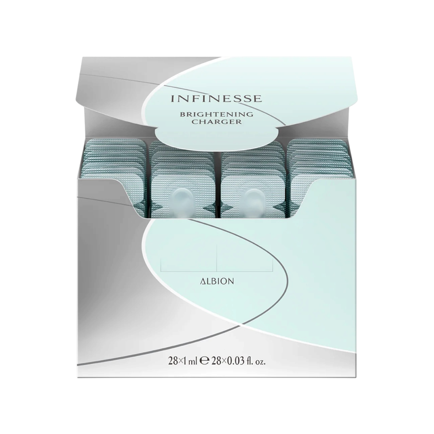 ALBION INFINESSE BRIGHT 3D膠原瑩白高效緊緻安瓶 (1ml × 28小瓶)