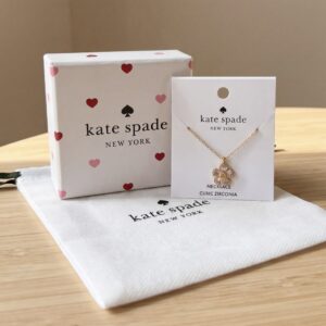 Kate Spade 花花閃鑽頸鏈