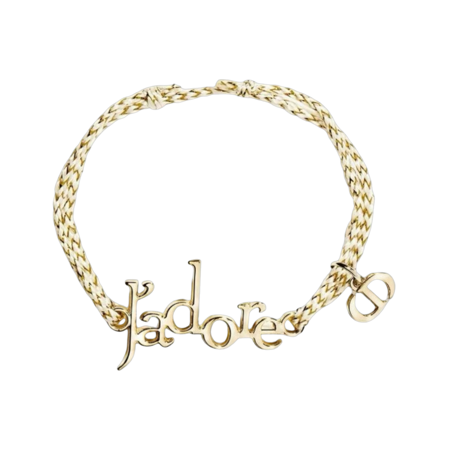 Dior J'adore Logo手鏈配紙袋